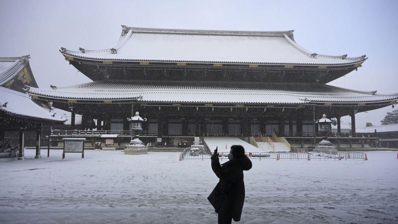 Desde China hasta Japón, un frío intenso se está apoderando del este de Asia.  Los expertos dicen que es la 'nueva norma'