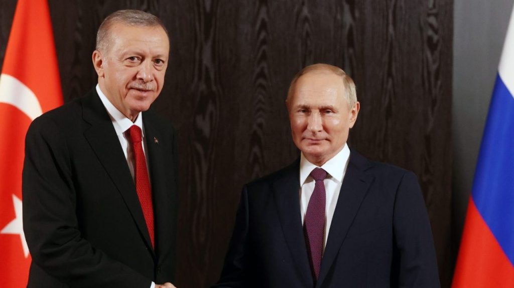 Erdogan pide el fin "inmediato" de la guerra en Ucrania durante una llamada con Putin