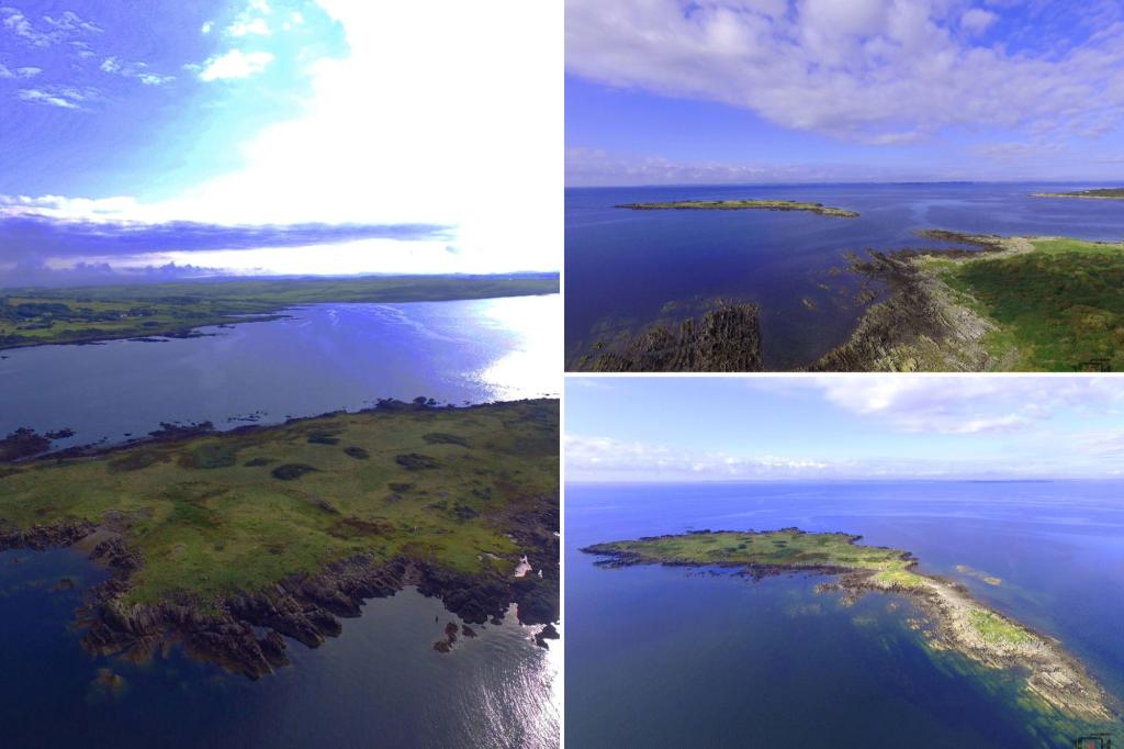 Una isla escocesa está a la venta por $190,000 - lo difícil es llegar