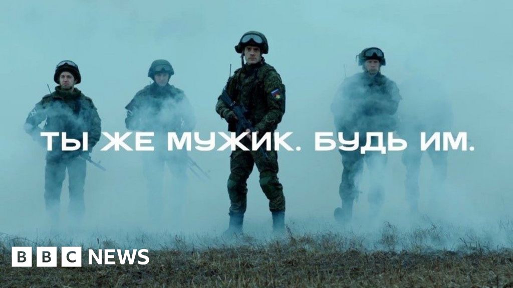 El ejército ruso está lanzando una campaña para alentar a los hombres a unirse