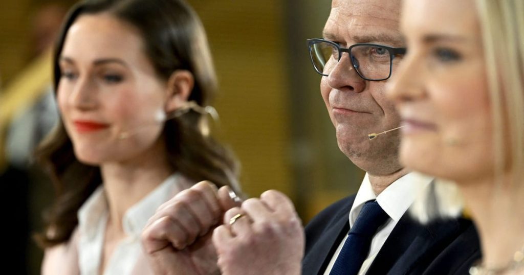 La primera ministra finlandesa, Sanna Marin, está en camino de la derrota en las elecciones nacionales - POLITICO