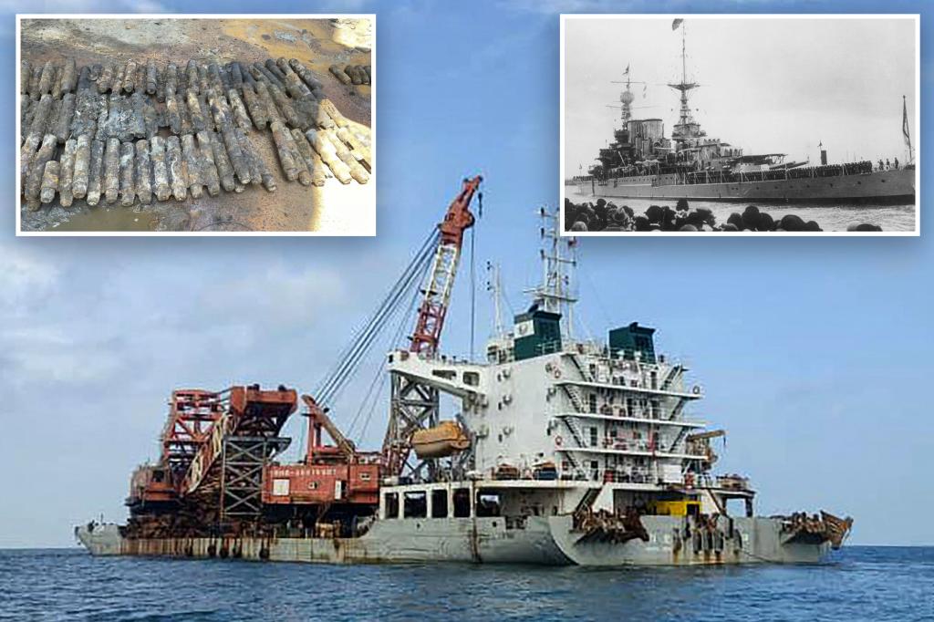 Barco chino sospechoso de saquear acorazados de la Segunda Guerra Mundial incautado por Malasia