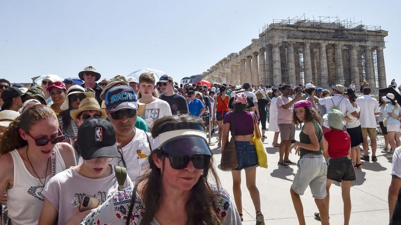 Grecia comienza a limitar el número de visitantes a la Acrópolis por día para combatir el exceso de turismo