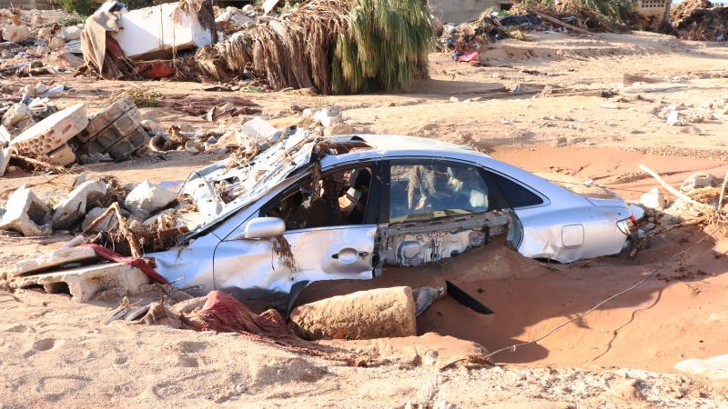 Inundaciones en Libia: las morgues están superpobladas y el número de muertos alcanza las 6.000 personas