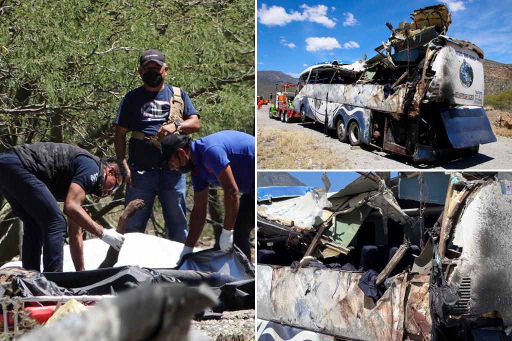 16 migrantes murieron en horrible accidente de autobús en el sur de México