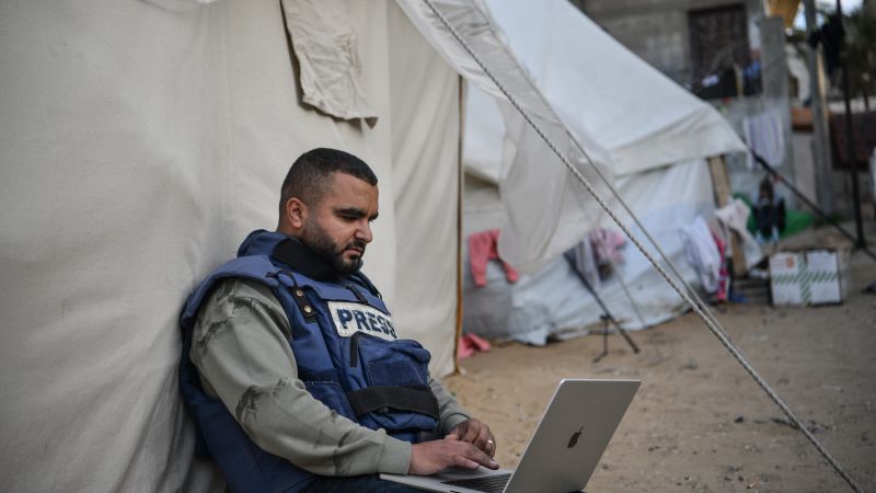 Corte de comunicaciones en Gaza, el más largo de la guerra, que dura hasta una semana