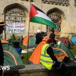 Universidades del Reino Unido dicen que las protestas en los campus pueden requerir acción